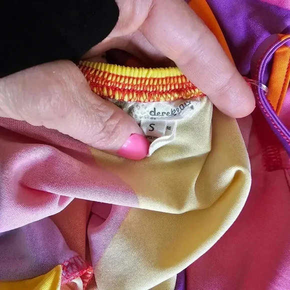 Vibrant Striped Maxi Dress - Colorful Summer Fashion - Picture 6 of 7